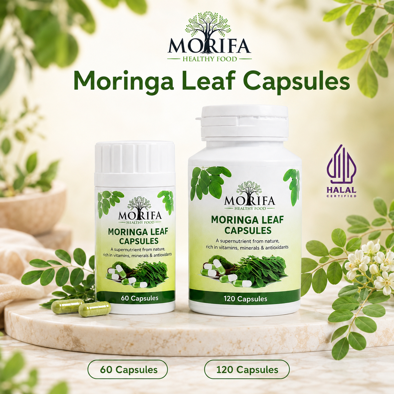Moringa Leaf Capsules